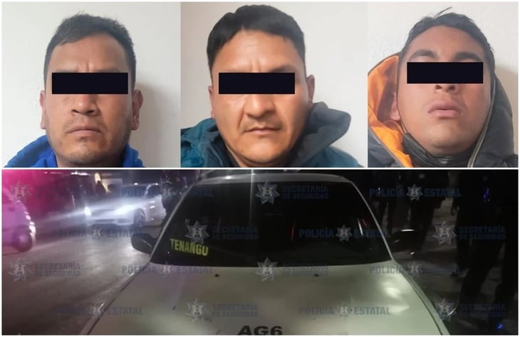 Usaban taxi para violar mujeres en el Edomex; los detienen con armas y droga en Metepec