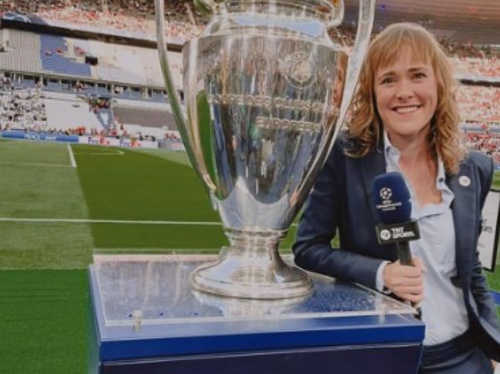 Marion Reimers ha sido removida por TNT Sports del Liverpool vs Real Madrid