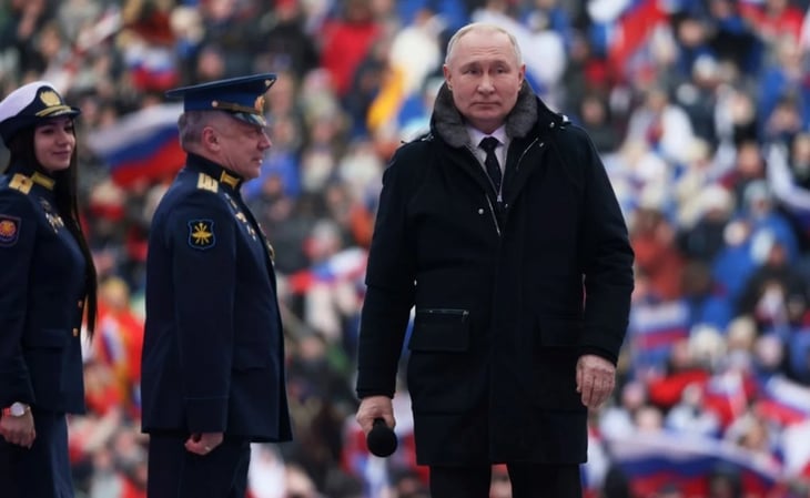 Putin asegura que Rusia está luchando por sus 'tierras históricas' en Ucrania
