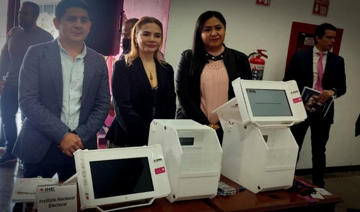 INE usará 240 urnas electrónicas en elecciones de Estado de México y Coahuila