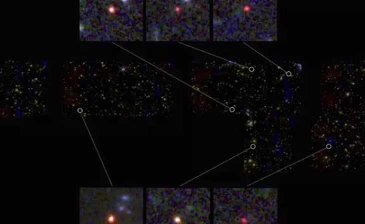 James Webb detecta seis galaxias tan masivas que no deberían de 'existir'