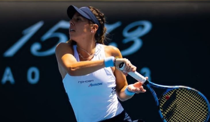 Giuliana Olmos se despide a las primeras de cambio del WTA de Dubai
