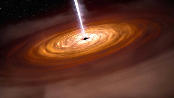 Estudio sugiere que los agujeros negros en realidad son discos duros cuánticos creados por extraterrestres