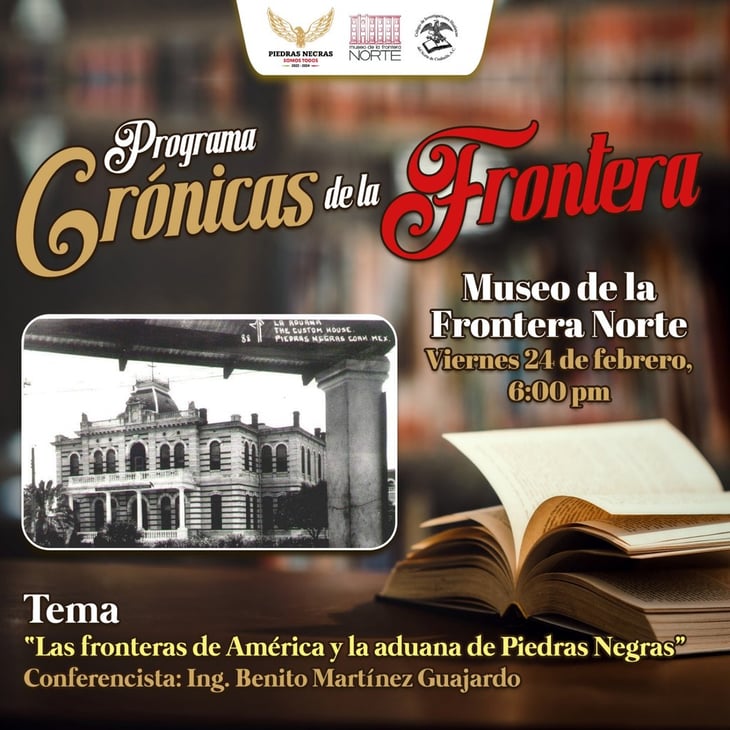 Crónicas de la Frontera, este viernes en el Museo a las 6 pm