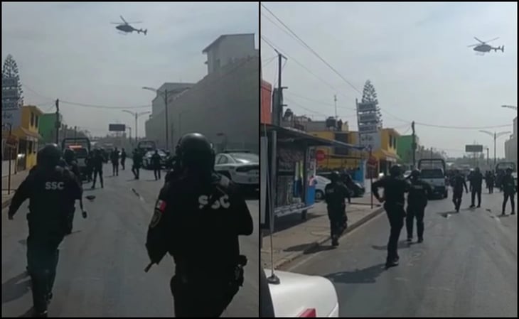 VIDEO: Reportan balacera en calles de la alcaldía Iztapalapa