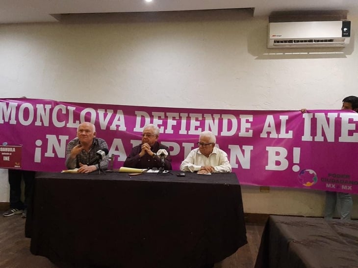 Empresarios convocan a marcha 'El INE No Se Toca' en Monclova