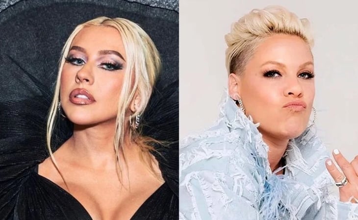 Conoce el origen de la rivalidad entre Christina Aguilera y Pink