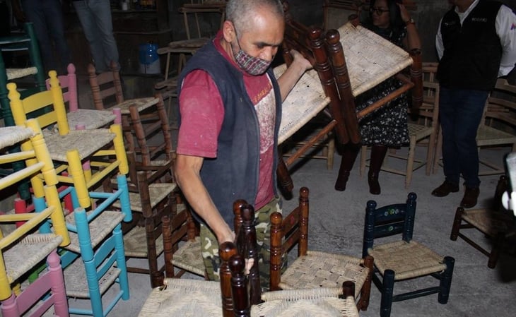 El arte de tejer sillas de madera, una tradición que distingue a Tenancingo a nivel nacional