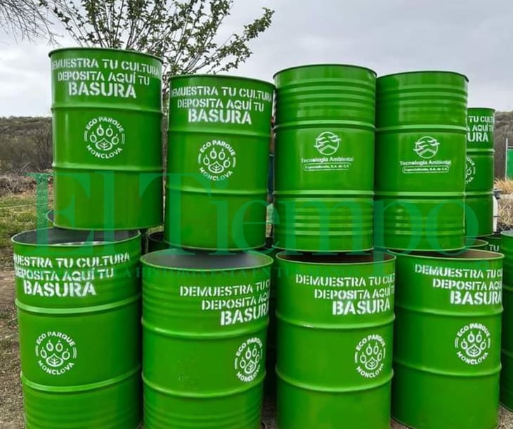 CIMARI dona más de 20 tambos de basura a Ecoparque 
