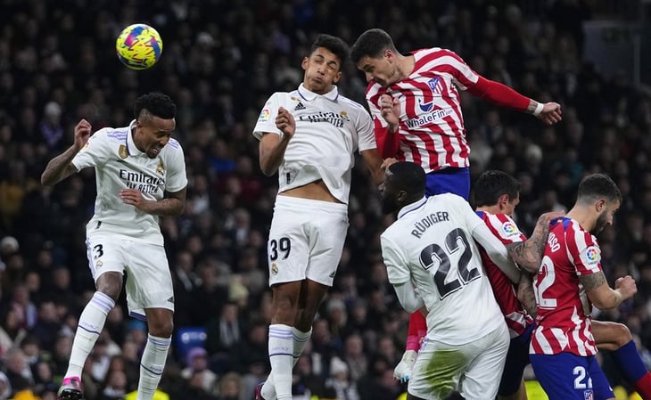 Real Madrid rescata el empate contra el Atlético y se aleja de la cima