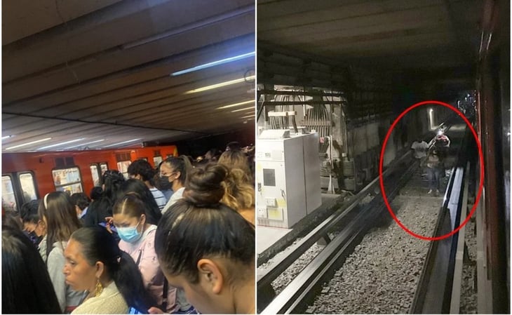 ¡Volvió a pasar! Con videos e imágenes, usuarios reportaron fallos en la Línea 9 del Metro