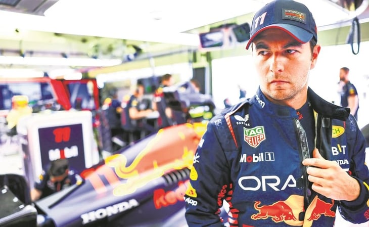 Checo Pérez acelera y pulveriza cronómetro en pretemporada de F1 en Bahrein