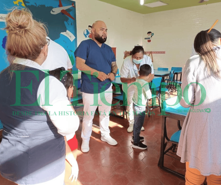 2500 niños ya vacunados contra COVID-19 en las escuelas de Monclova