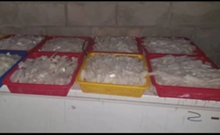 Sedena asegura mil 200 kilogramos de posible metanfetamina sólida en Sinaloa