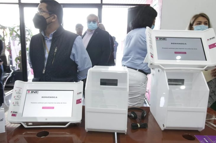 INE aprueba instalación de 238 urnas electrónicas en elecciones de Coahuila y Edomex