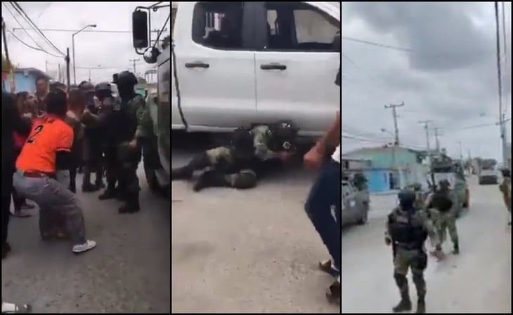Gritos, golpes y disparos, así fue el enfrentamiento entre civiles y militares en Nuevo Laredo