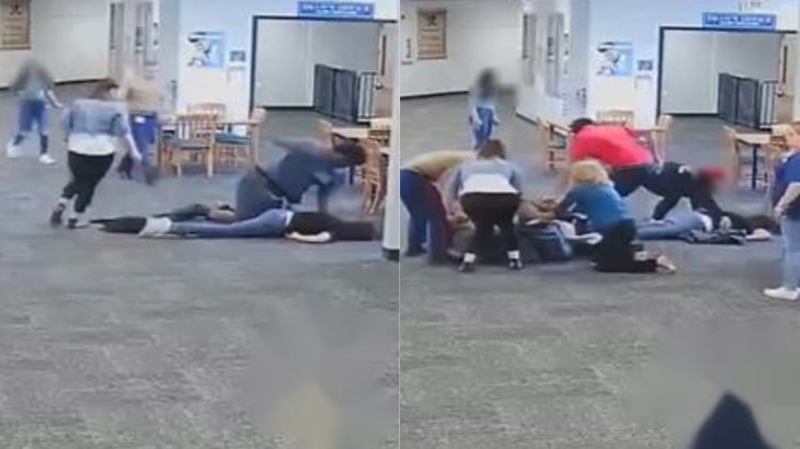 VIDEO: Adolescente golpea a maestra por quitarle su Nintendo Switch en Florida