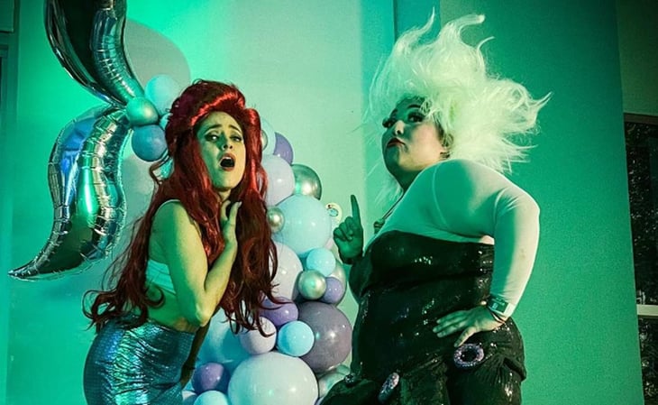 Michelle Rodríguez encanta con disfraz de Úrsula, la villana de 'La Sirenita'