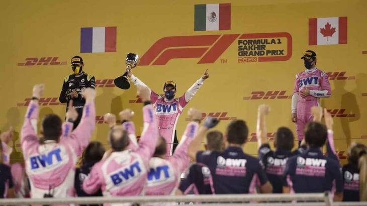Memorias de Bahréin: primera victoria de Checo Pérez en F1