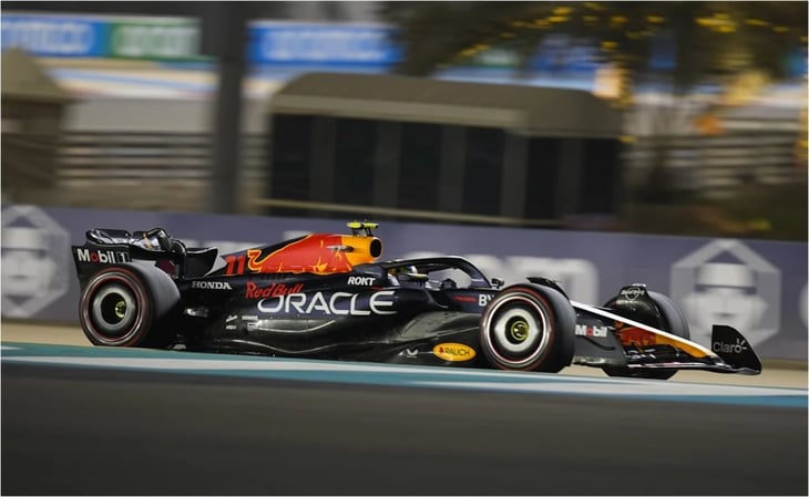 Checo Pérez termina tercero en la segunda práctica del GP de Bahréin
