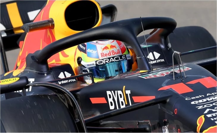 Checo Pérez termina tercero en la última práctica libre del Gran Premio de Bahréin