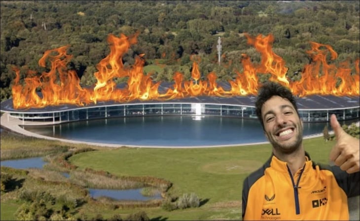 Daniel Ricciardo protagoniza los memes de la Fórmula 1 este fin de semana