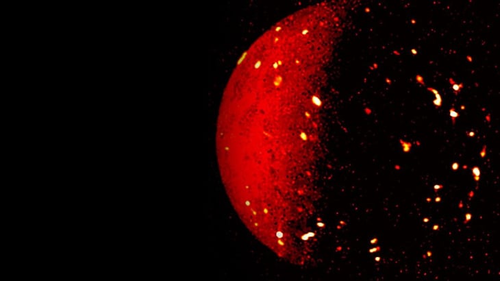 La nave Juno capta la mejor imagen de la luna volcánica de Júpiter