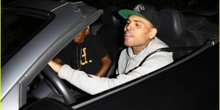 Chris Brown tiene el Lamborghini más descomunal que verás en tu vida