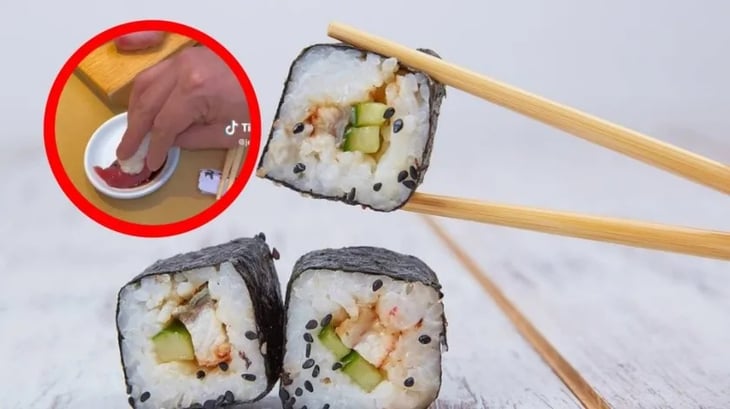TIKTOK: Chef enseña cómo comer sushi de manera correcta