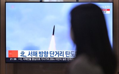 Corea del Norte dispara al mar Amarillo un misil balístico de corro corto alcance 