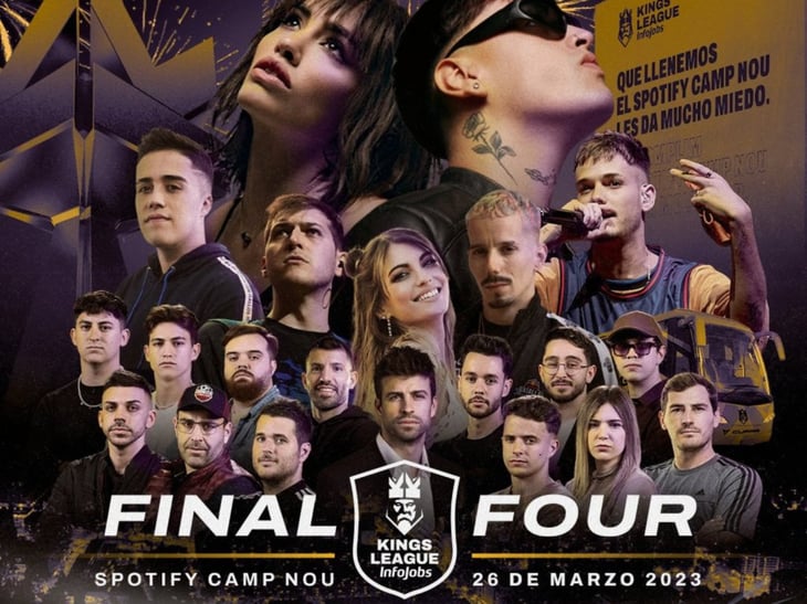 Kings League presenta un fascinante Final Four en el Camp Nou con una infinidad de novedades