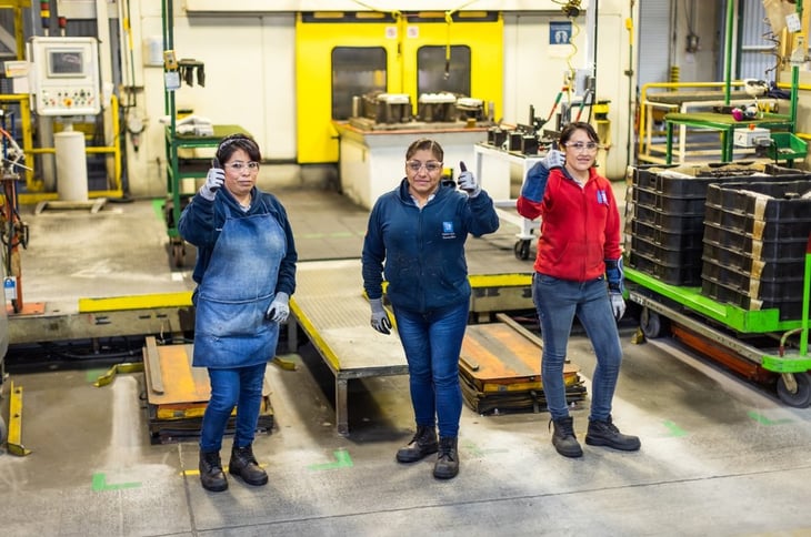 Más de 7 mil mujeres trabajan en GM