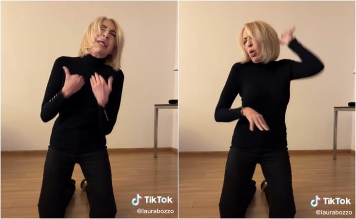 VIDEO: Laura Bozzo sorprende en TikTok al bailar 'TGQ', canción de Shakira y Karol G