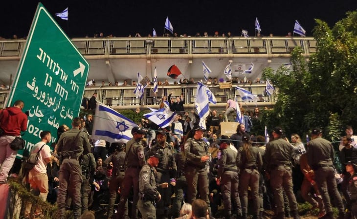 Más de 250 mil israelíes protestan en todo el país contra la reforma judicial