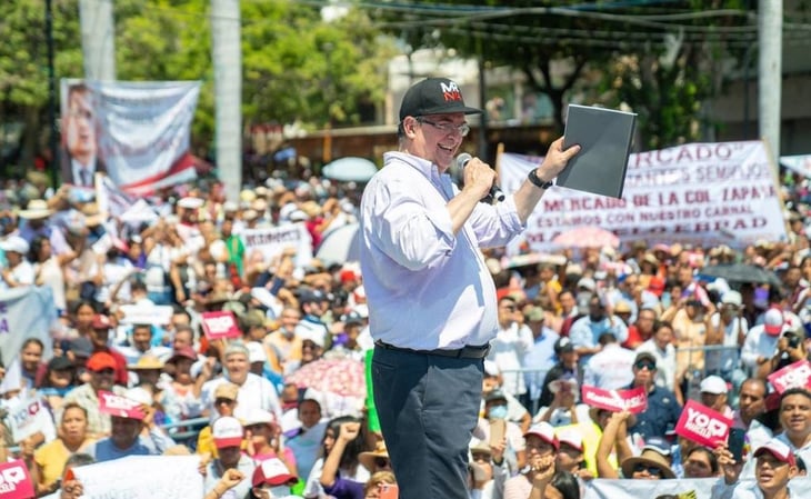 Ebrard urge a Morena a emitir convocatoria para candidatura presidencial; 'Por mi hablan los hechos, no las bardas', afirma