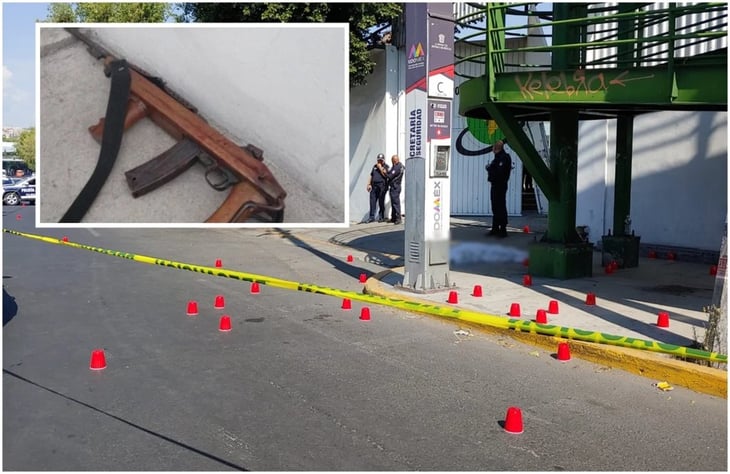 Intensa balacera en Tlalnepantla deja un muerto y 4 lesionados  