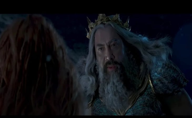Nuevo tráiler de 'La Sirenita' muestra a Javier Bardem como el Rey Tritón