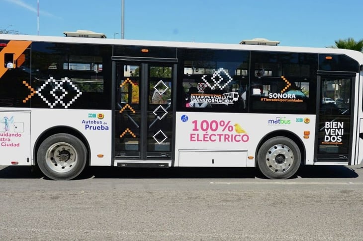 Gobierno de Sonora inicia pruebas de autobuses eléctricos y de gas en diferentes municipios