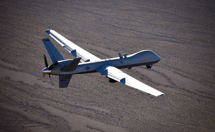 Cazas rusos no entraron en contacto con dron de EU, afirma Ministerio de Defensa del Kremlin