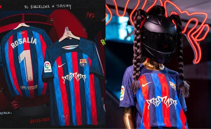 Barcelona lanza jersey especial de Rosalía y su “Motomami” para el Clásico Español