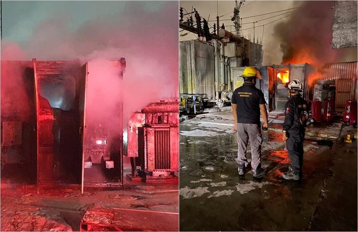 Se incendia planta de CFE en Monterrey y deja sin servicio a más de 25 mil usuarios