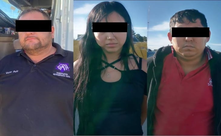 Detienen a dos hombres y una mujer por transportar 50 kilos de metanfetamina en Chihuahua