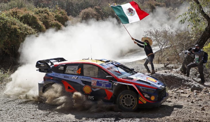 ¡Comenzó el Rally Guanajuato!: Rovanpera y Lappi, los más rápidos  