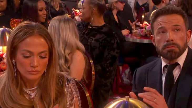 Ben Affleck revela qué le dijo a Jennifer Lopez durante los Grammys