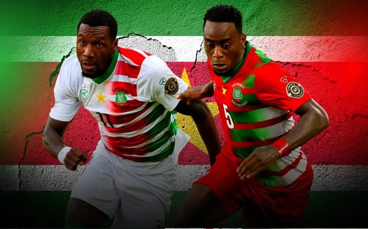 La base de la Selección de Surinam juega en Europa