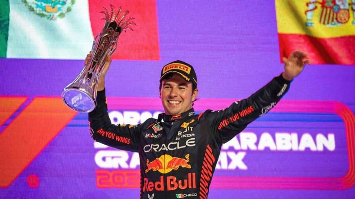 'Checo' Pérez lidera el Power Ranking del GP de Arabia 