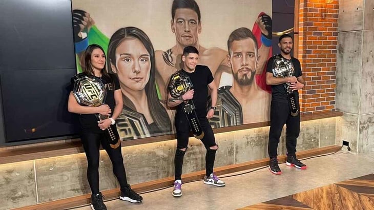 UFC: Campeones mexicanos sueñan compartir cartelera en su país
