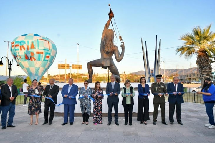 Inauguran la Feria del Arte 2023 en Monclova 