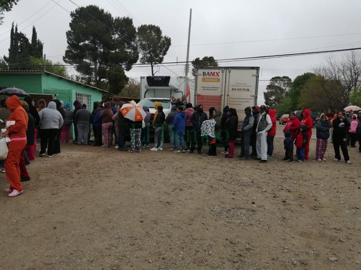 Banco de Alimentos hace entrega de despensas a  localidad de Hércules
