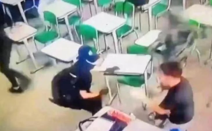 VIDEO: Estudiante de 13 años mata a su profesora y hiere a cuatro personas en un colegio de Brasil